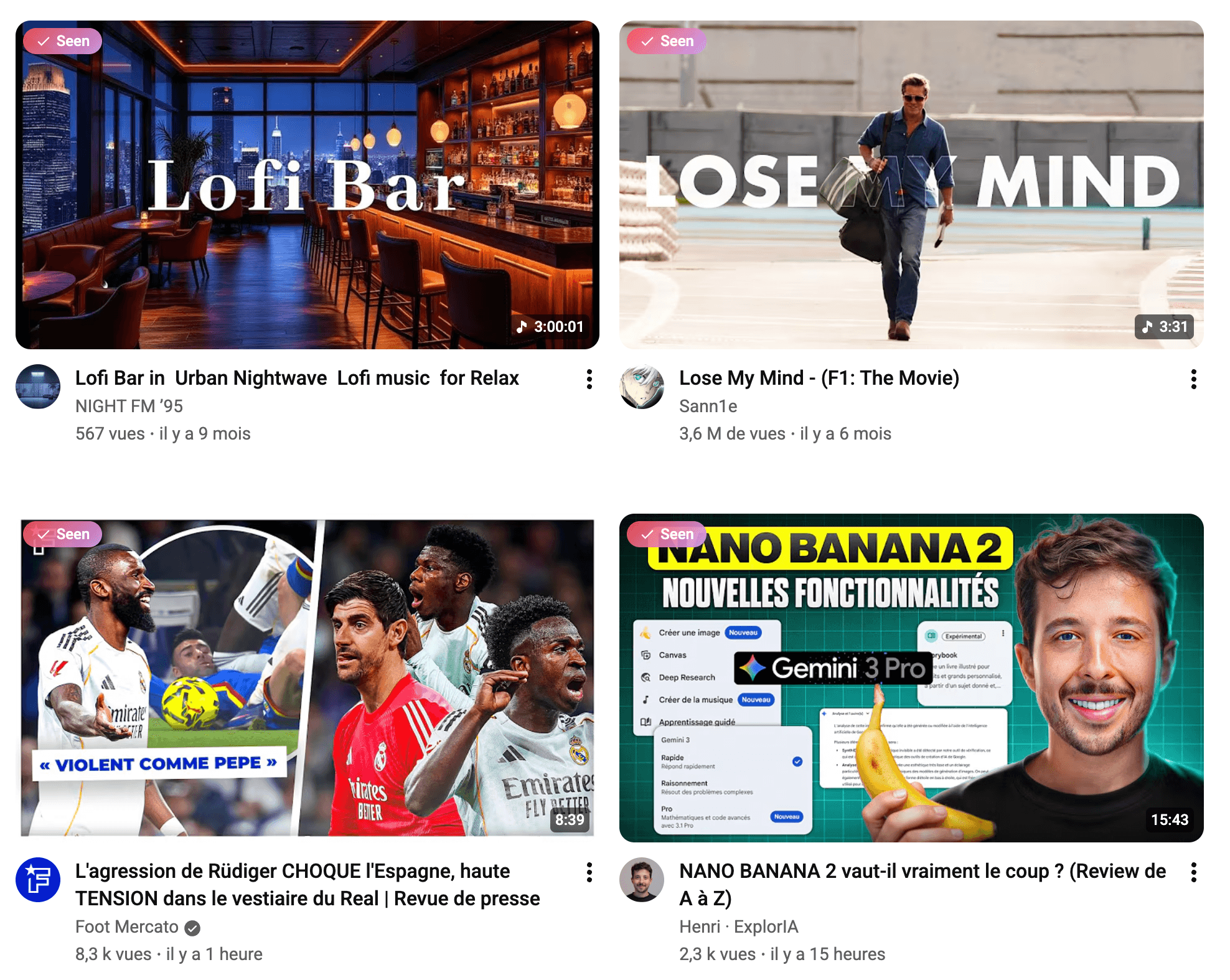 Mark your videos as watched